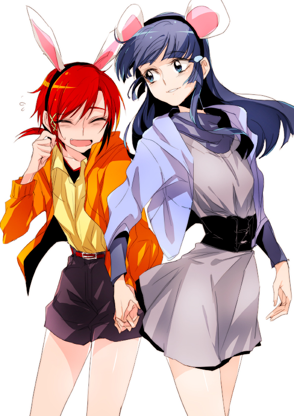 aoki reika and hino akane (precure and 1 more) drawn by tima