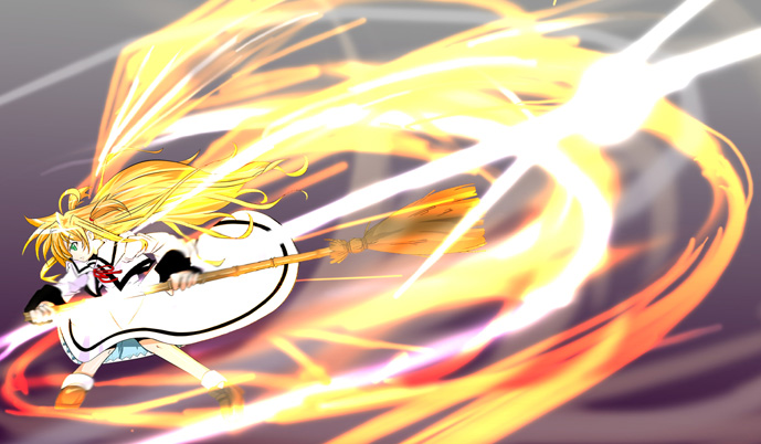 arisa bunnings and burning arisa (lyrical nanoha and 1 more)