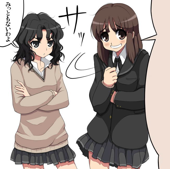 tanamachi kaoru and tanaka keiko (amagami) drawn by yonayo