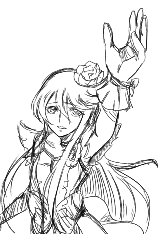 tsukikage yuri and cure moonlight (precure and 1 more) drawn by tsukikage_oyama