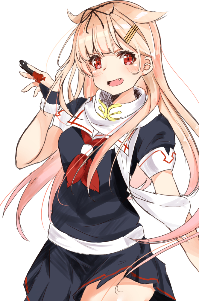 yuudachi and yuudachi kai ni (kantai collection) drawn by hasaki_(alice_ruru)