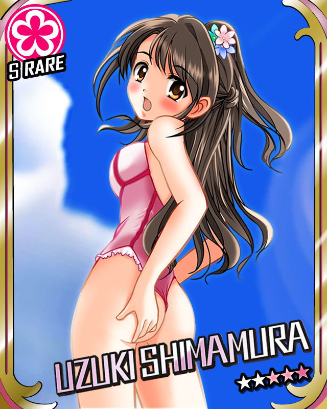 shimamura uzuki (idolmaster and 1 more) drawn by blackjunk