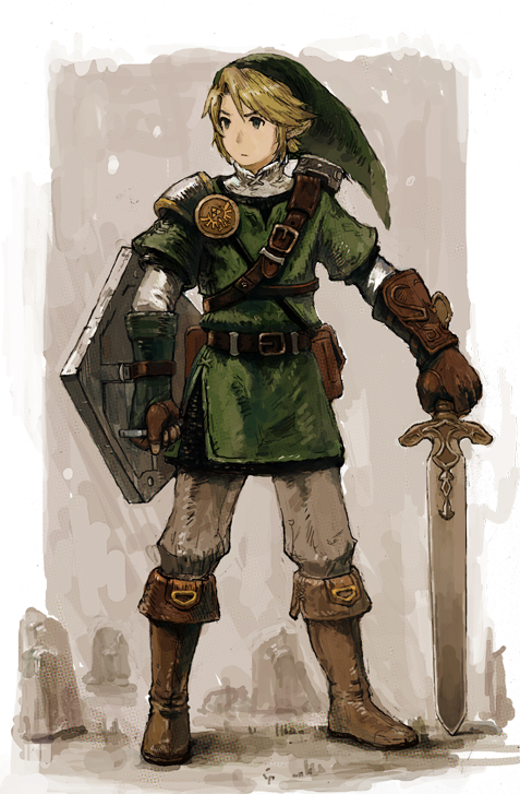 link (final fantasy and 2 more) drawn by iwauchi_tomoki