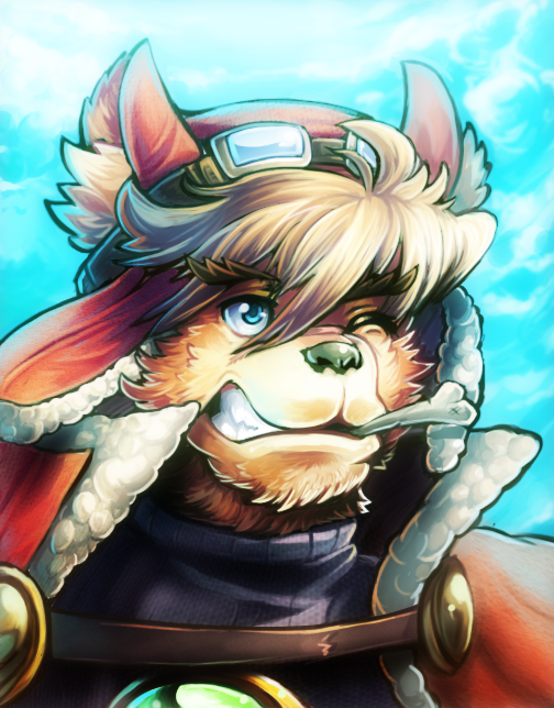 red savarin (little tail bronx and 1 more) drawn by dani_oliver