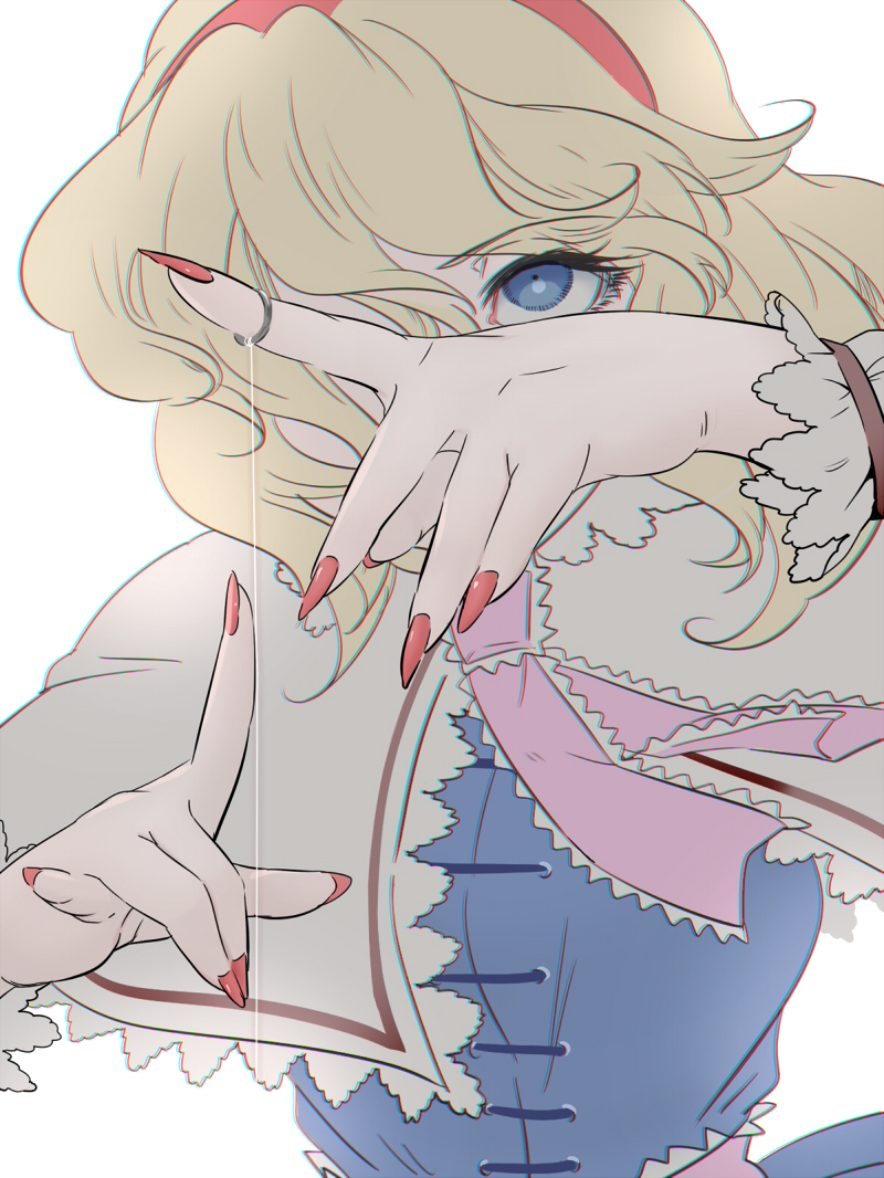 alice margatroid (touhou) drawn by yuura