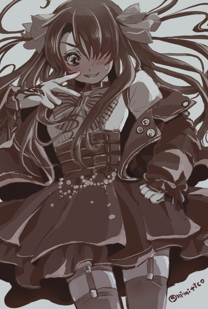 fujimaru ritsuka (fate and 1 more) drawn by mimittco