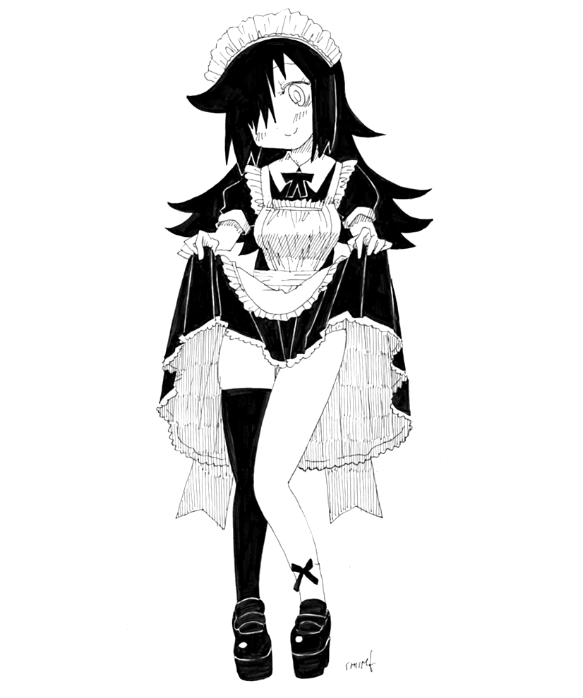 kuroki tomoko (watashi ga motenai no wa dou kangaetemo omaera ga warui!) drawn by shime_(pixiv43467455)
