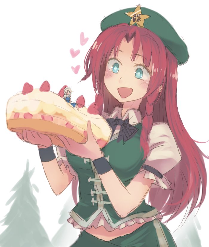 izayoi sakuya and hong meiling (touhou) drawn by utopia_(utopiavl)