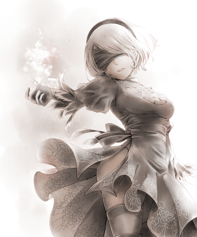 2b (nier and 1 more) drawn by ssscheme