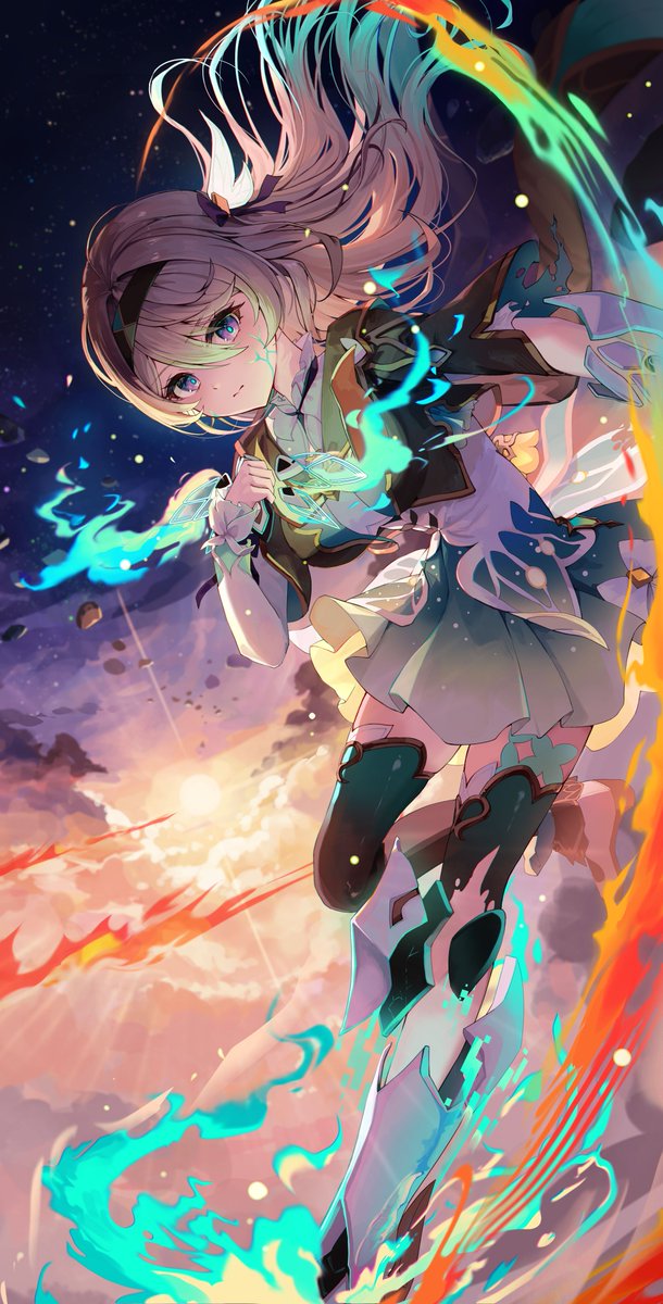 firefly (honkai and 1 more) drawn by pioko