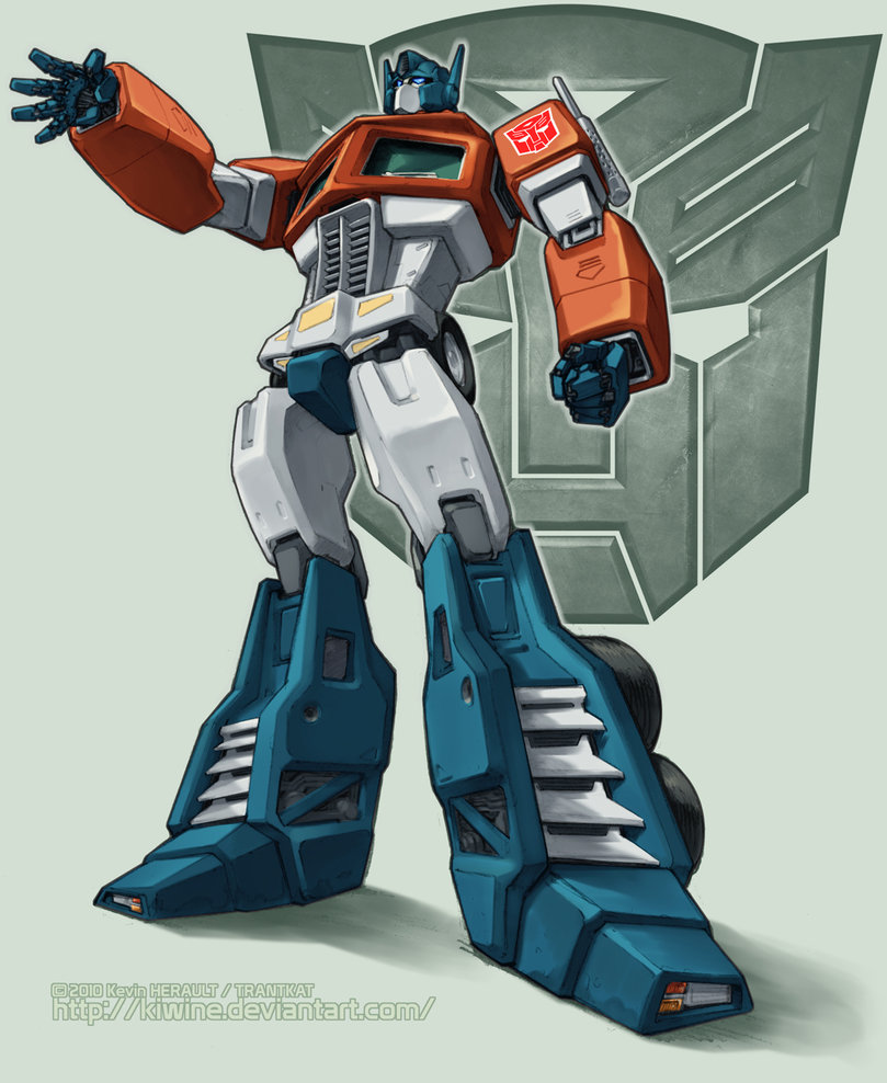 optimus prime (transformers and 1 more) drawn by kevin_herault