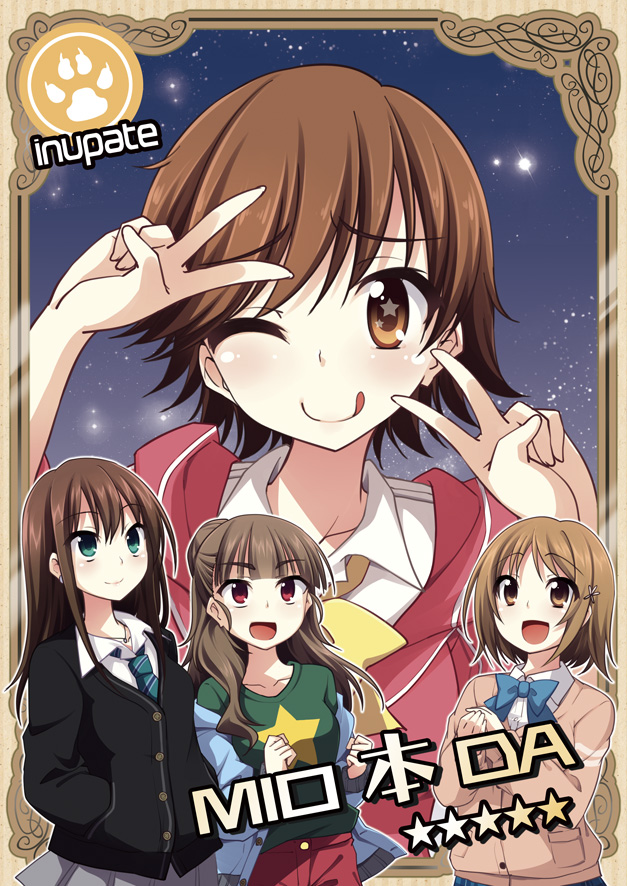 shibuya rin, honda mio, kamiya nao, and mimura kanako (idolmaster and 1 more) drawn by nagami_yuu