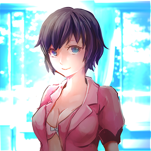 hanekawa tsubasa (monogatari and 1 more) drawn by hyaku_(nakanaka78)
