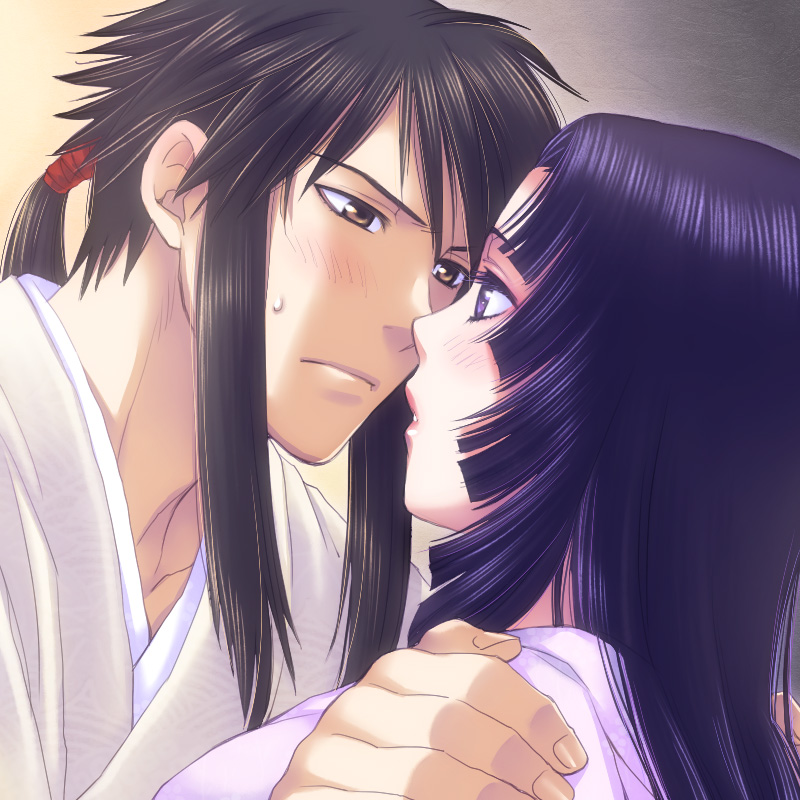 oichi and azai nagamasa (sengoku basara) drawn by ki_(pixiv239687)
