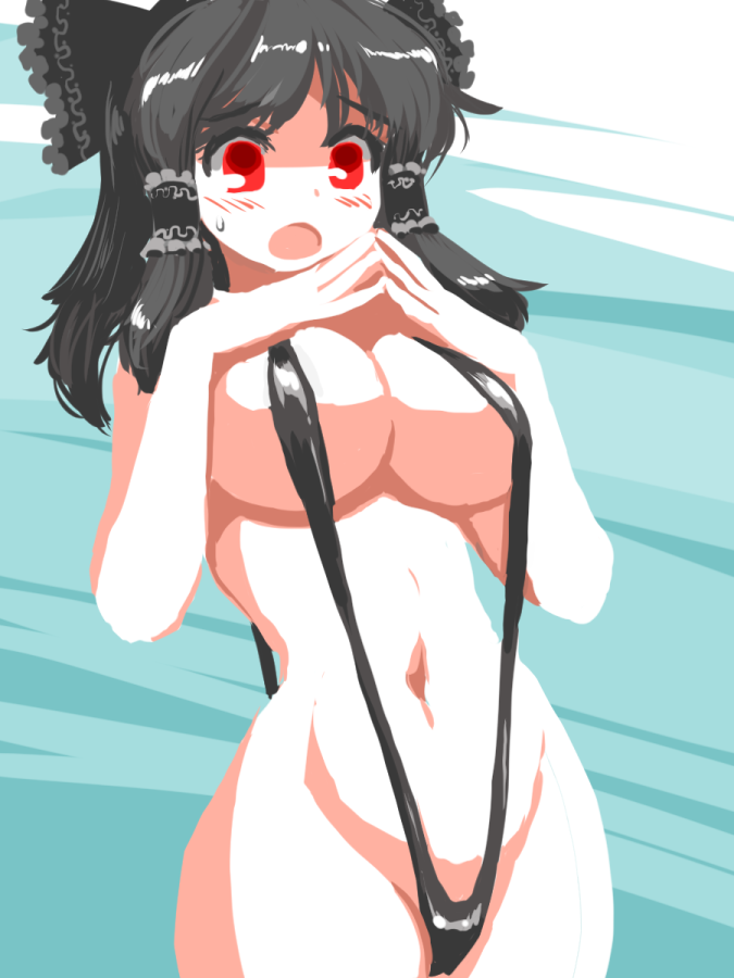 hakurei reimu and maga-reimu (touhou and 1 more) drawn by mono_(moiky)