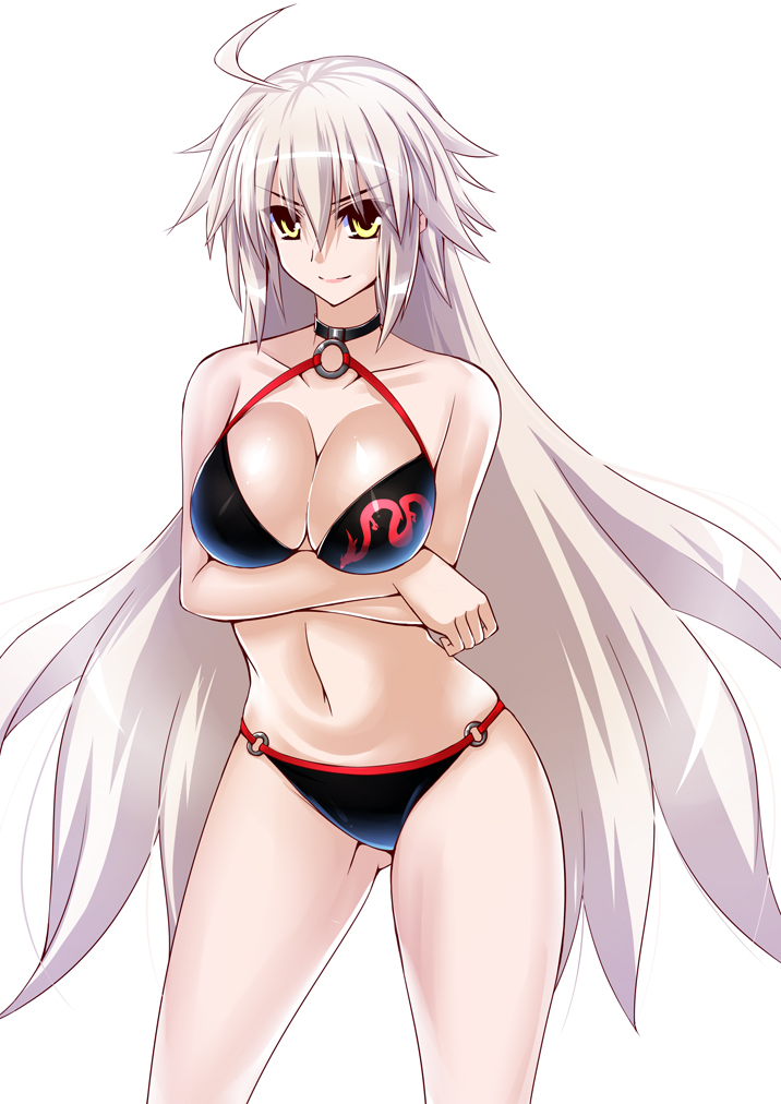jeanne d'arc alter (fate and 1 more) drawn by engo_(aquawatery)