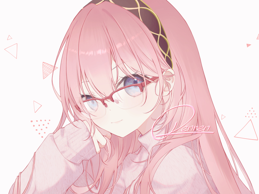 megurine luka (vocaloid and 1 more) drawn by renren_(pixiv22963369)