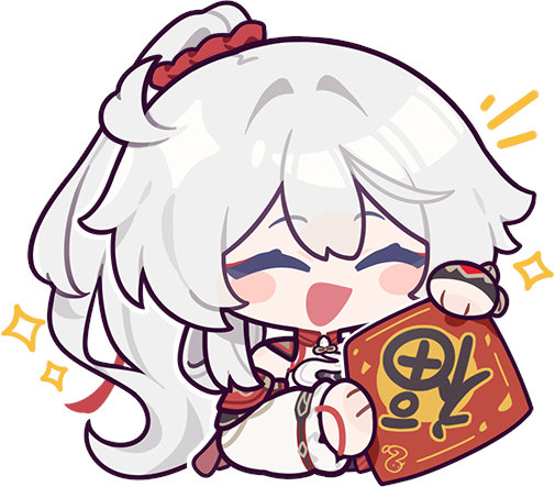 kiana kaslana and rice cake (honkai and 1 more) drawn by eta