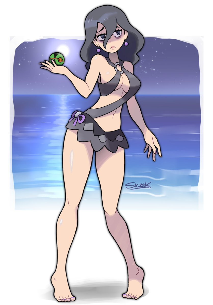 hex maniac (pokemon and 1 more) drawn by siczak