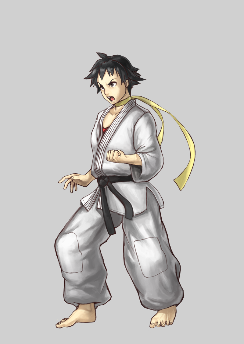 makoto (street fighter and 2 more) drawn by korosuke1