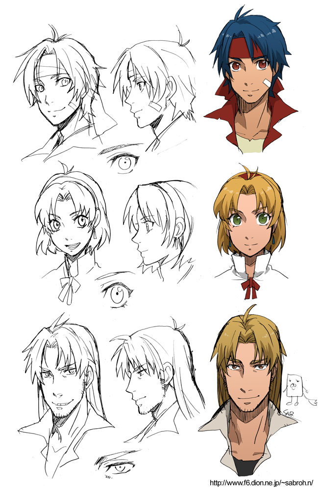 cecilia lynne adelhyde, rody roughnight, and jack van burace (wild arms and 1 more) drawn by nishizawa_saburou