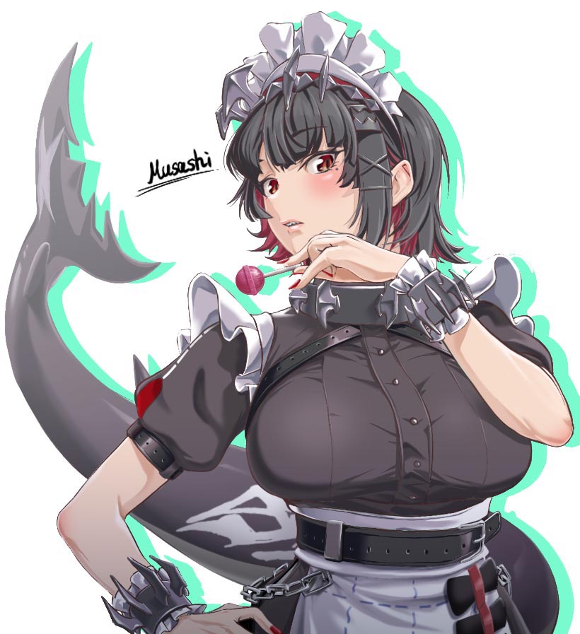 ellen joe (zenless zone zero) drawn by musashi_moo-sun
