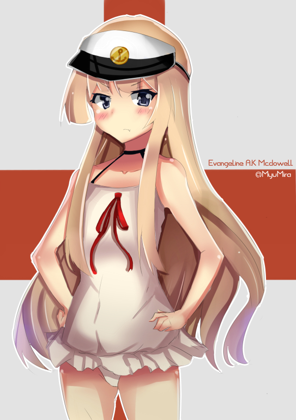 evangeline a.k. mcdowell (mahou sensei negima! and 1 more) drawn by myumi