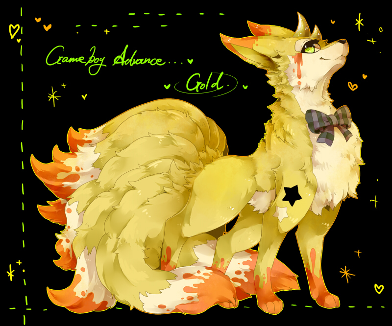ninetales (pokemon and 1 more) drawn by lassie