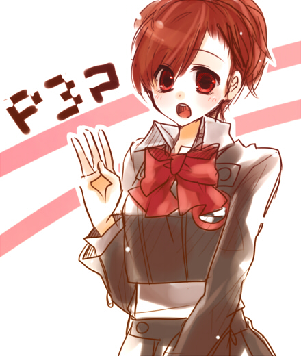shiomi kotone (persona and 2 more) drawn by tatumin