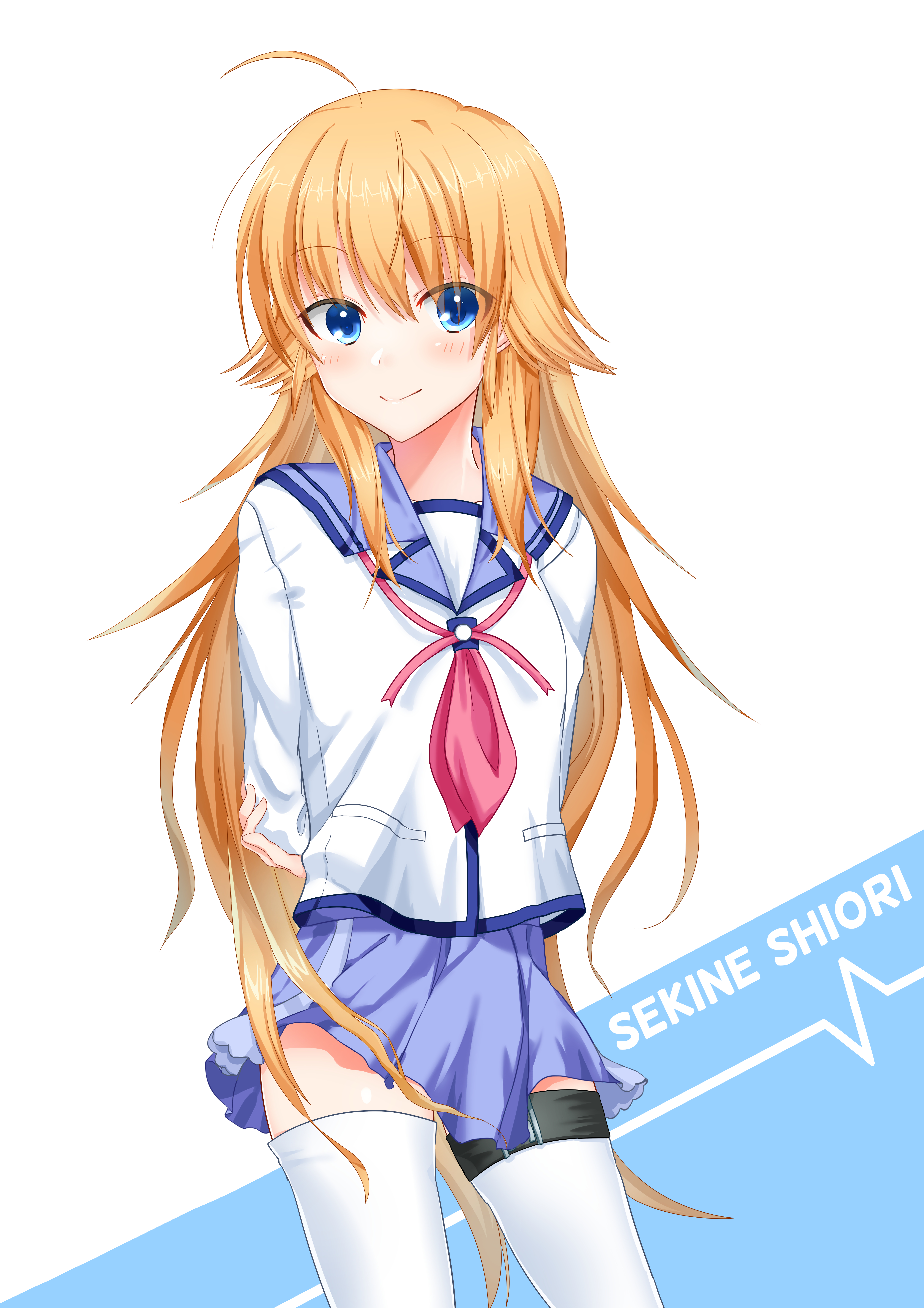 Sekine Angel Beats And 1 More Drawn By Zuzuhashi Danbooru