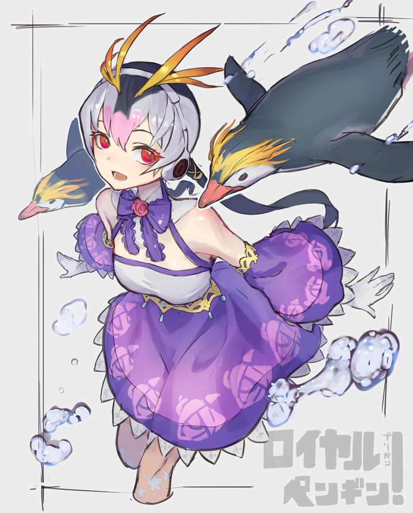 royal penguin (kemono friends and 1 more) drawn by don3