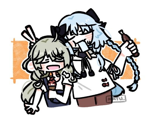 mori tatsuki and kanabako misora (assault lily) drawn by mayu_(yu_e1602)