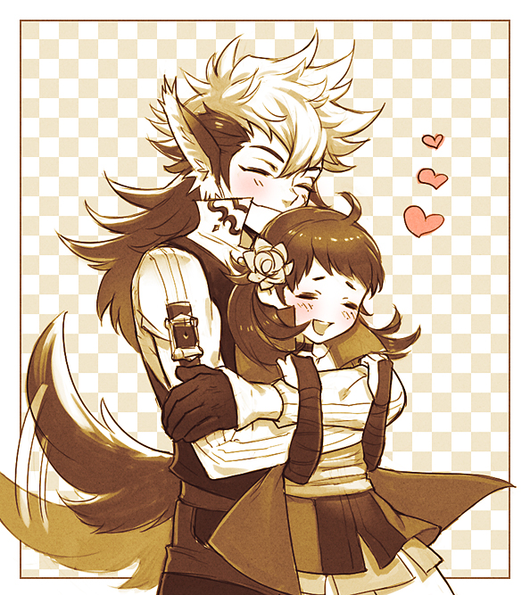 keaton and mozu (fire emblem and 1 more) drawn by uboar
