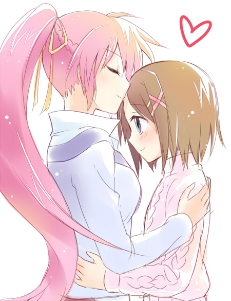 yagami hayate and signum (lyrical nanoha and 2 more) drawn by kuguri_oimo