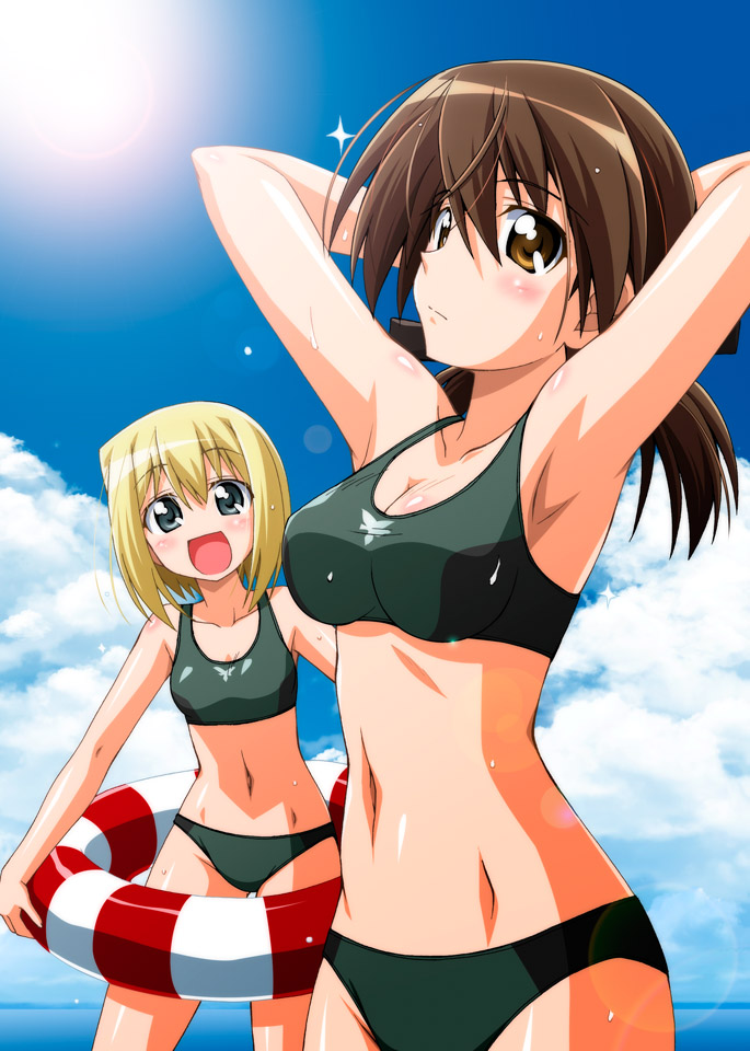 erica hartmann and gertrud barkhorn (world witches series and 1 more) drawn by musashiya_chougenbou