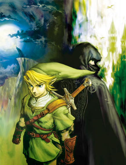 link and princess zelda (the legend of zelda and 1 more)