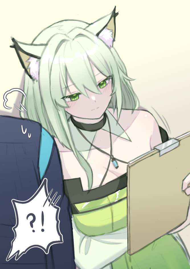 doctor and kal'tsit (arknights) drawn by 10_(xknn5488)