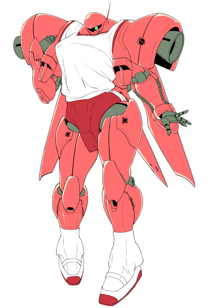 gerbera tetra (gundam and 1 more) drawn by shouji_nigou