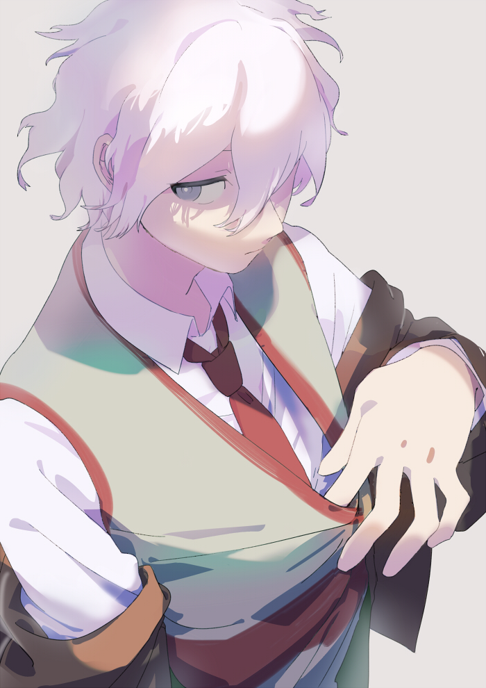 komaeda nagito (danganronpa and 1 more) drawn by sobosa