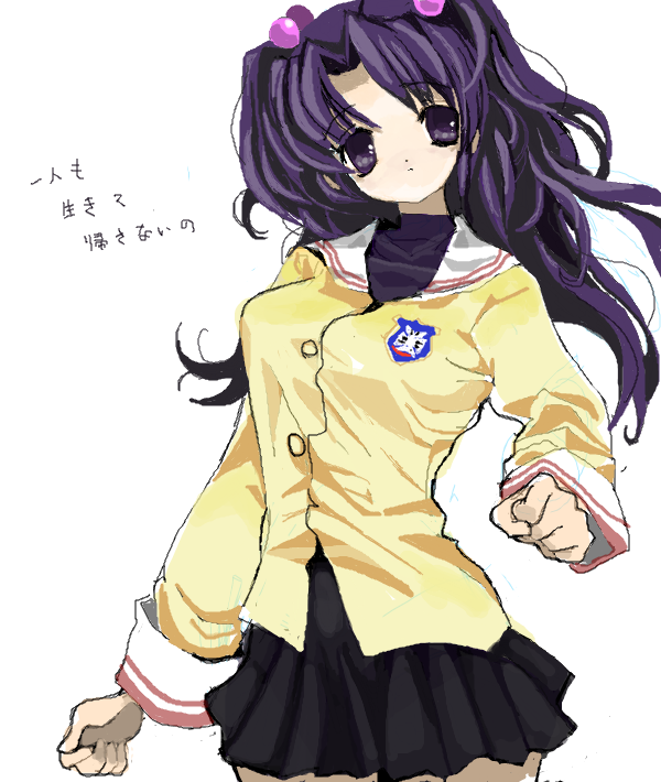 ichinose kotomi (clannad) drawn by toshi_(little-fluffy-cloud)