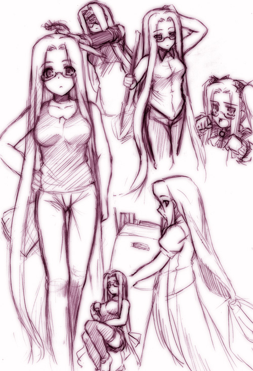 medusa (fate and 1 more) drawn by cea_se