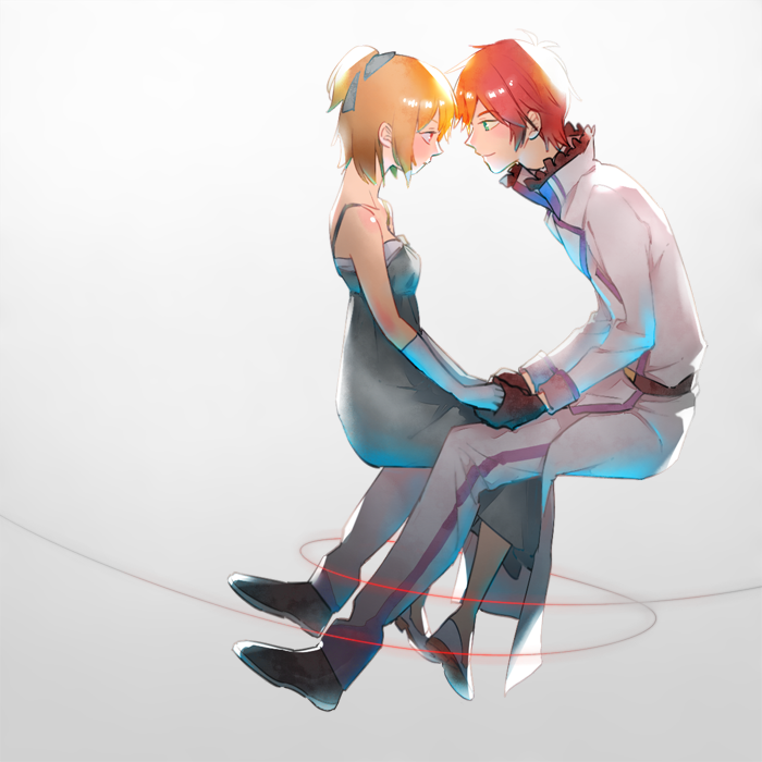 felt and reinhard van astrea (re:zero kara hajimeru isekai seikatsu) drawn by sogekishu_(sni8er)