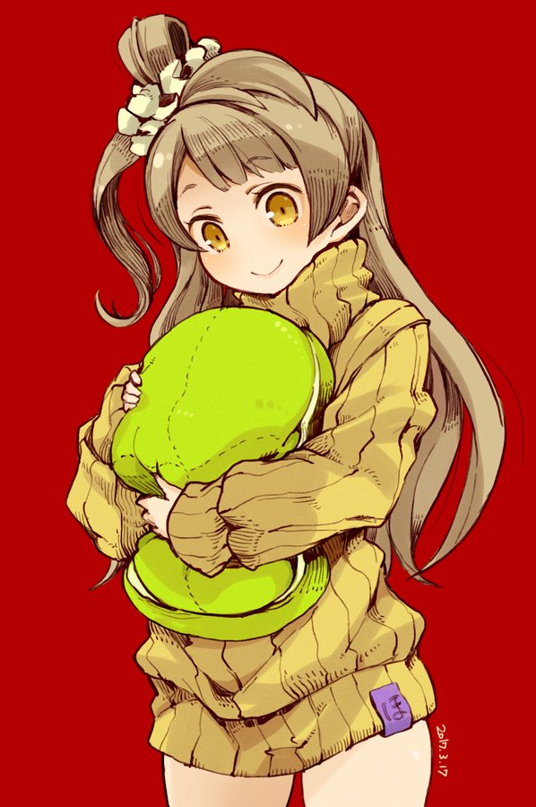 minami kotori (love live! and 1 more) drawn by mota