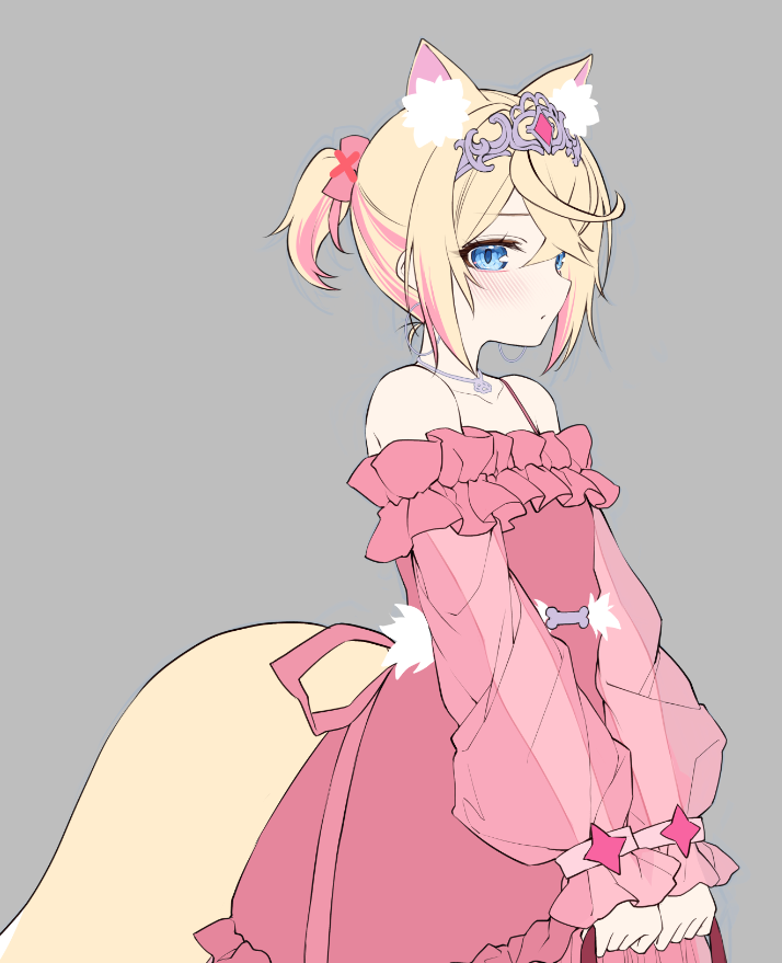 mococo abyssgard (hololive and 1 more) drawn by curry_bowl