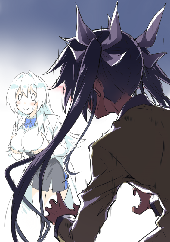 tsube aika and twoearle (ore twintail ni narimasu) drawn by yuto_(dialique)