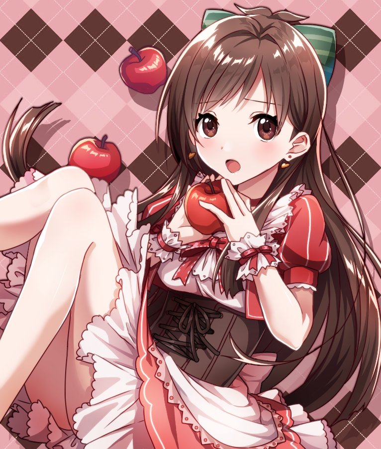 tsujino akari (idolmaster and 1 more) drawn by tsukasa_kinako