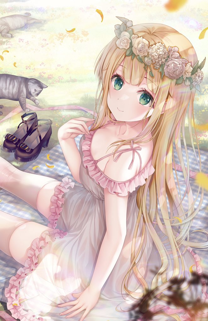 inagaki minami (twinbox school) drawn by hanahanamaki and sousouman