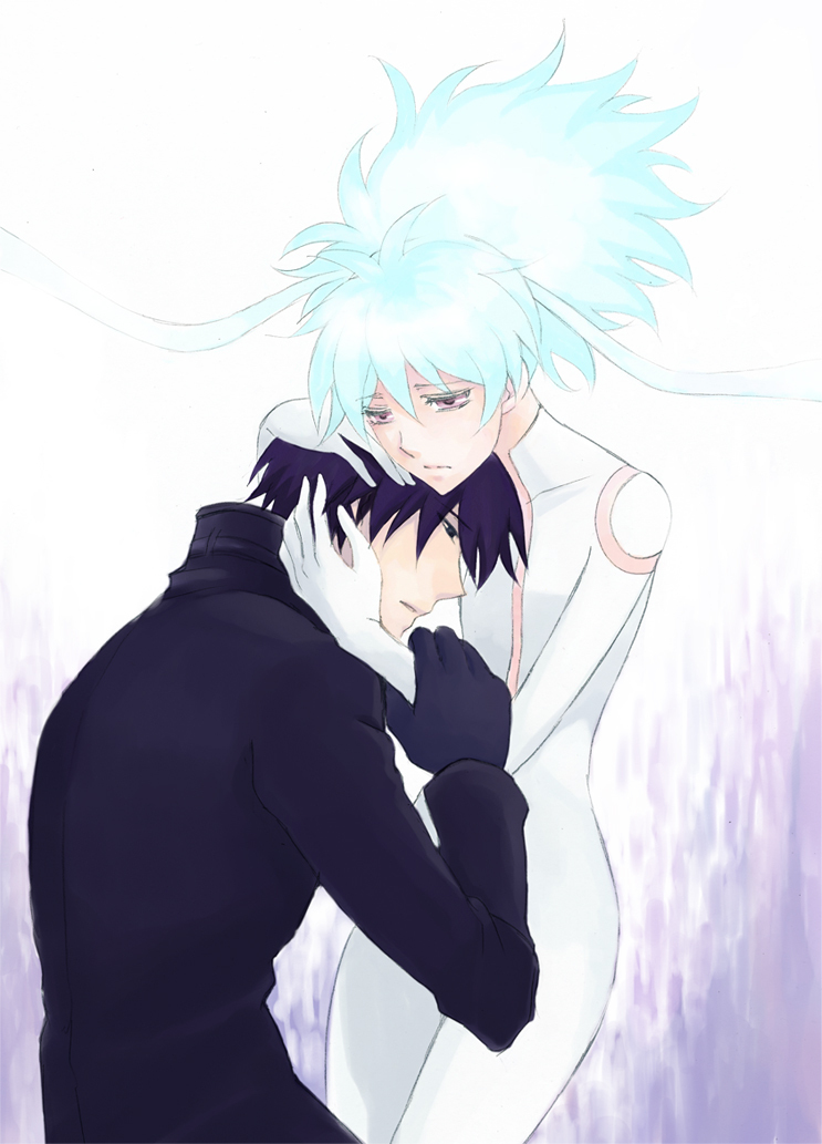 yin and hei (darker than black) drawn by tooya_(gin'iro_koubou)