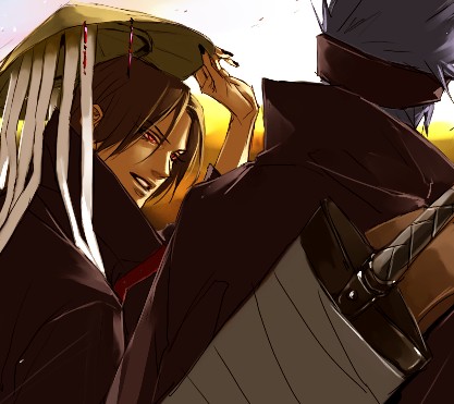 uchiha itachi and hoshigaki kisame (naruto) drawn by lily_(artist)