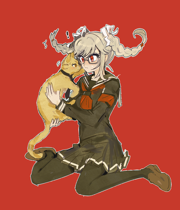 pekoyama peko (danganronpa and 1 more) drawn by otohime_(kk23maa)